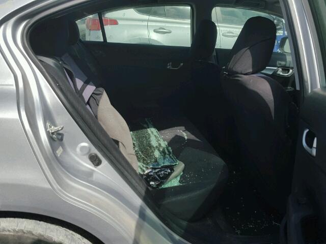 19XFB2F80DE022008 - 2013 HONDA CIVIC EX SILVER photo 6