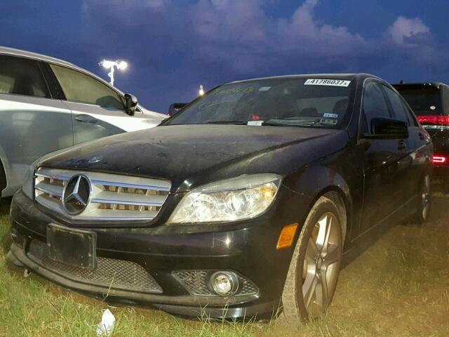 WDDGF5EB6AR092867 - 2010 MERCEDES-BENZ C 300 黑色 照片 2