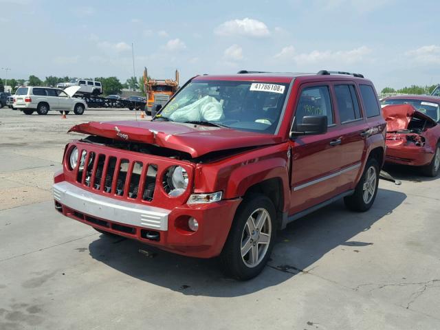 1J8FF48W98D560167 - 2008 JEEP PATRIOT LI RED photo 2