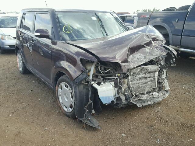 JTLKE50E581038269 - 2008 TOYOTA SCION XB ბურგუნდია ფოტო 1