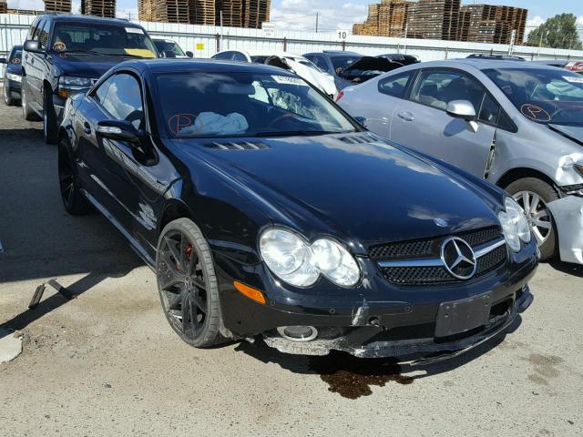 WDBSK77F98F136947 - 2008 MERCEDES-BENZ SL BLACK photo 1