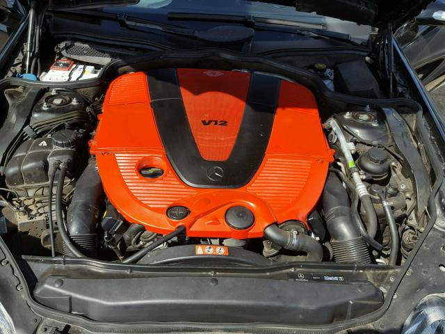 WDBSK77F98F136947 - 2008 MERCEDES-BENZ SL BLACK photo 7