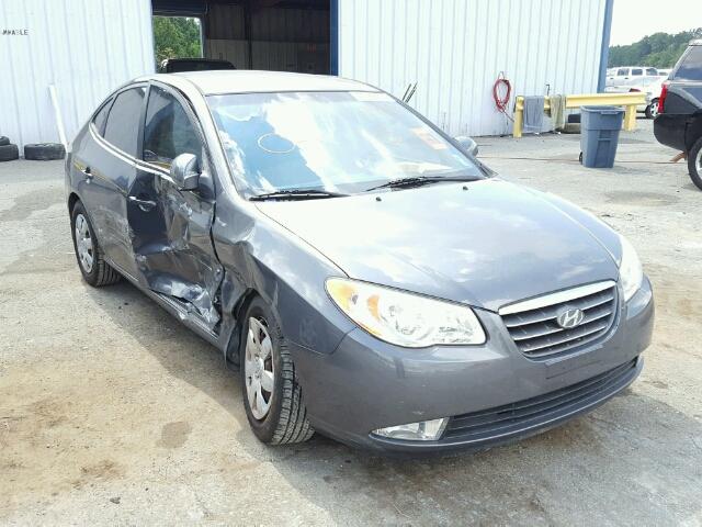 KMHDU46D18U449906 - 2008 HYUNDAI ELANTRA GL GRAY photo 1