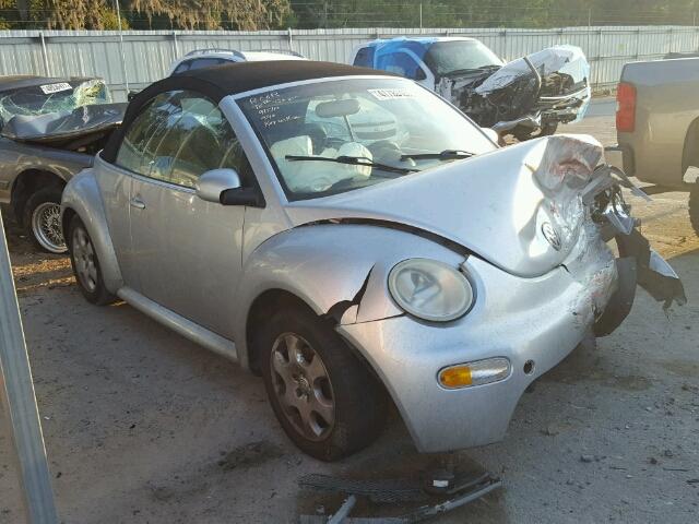 3VWCK21Y13M317288 - 2003 VOLKSWAGEN NEW BEETLE 银色 照片 1