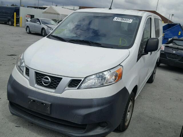 3N6CM0KN6FK693620 - 2015 NISSAN NV200 2.5S WHITE photo 2