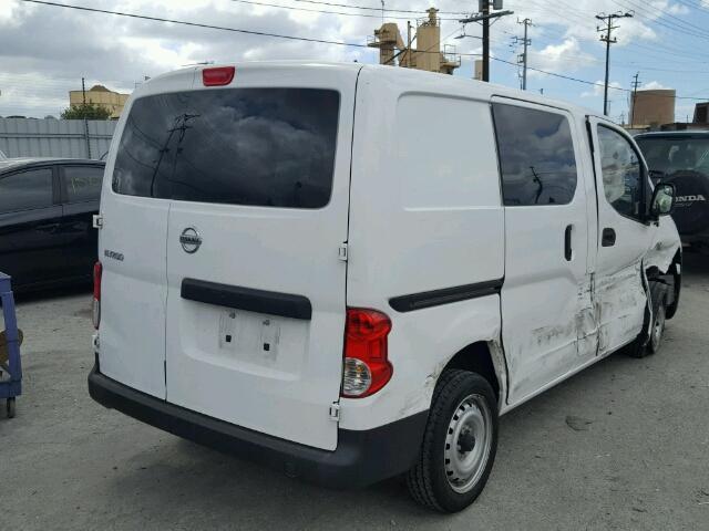 3N6CM0KN6FK693620 - 2015 NISSAN NV200 2.5S WHITE photo 4