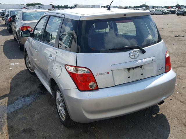 JTKKT624965020643 - 2006 TOYOTA SCION XA SILVER photo 3