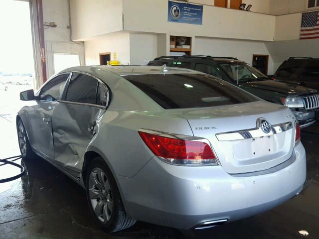 1G4GE5GV9AF157289 - 2010 BUICK LACROSSE C SILVER photo 3