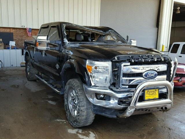 1FT7W2BT5BEC90161 - 2011 FORD F250 BLACK photo 1