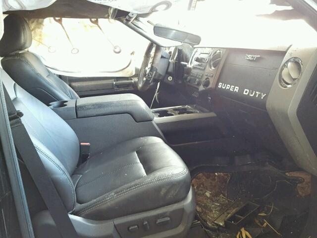 1FT7W2BT5BEC90161 - 2011 FORD F250 BLACK photo 5