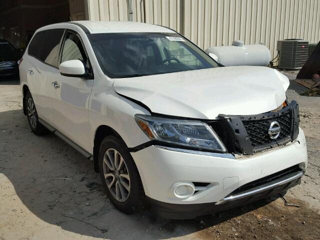 5N1AR2MN2EC646007 - 2014 NISSAN PATHFINDER WHITE photo 1