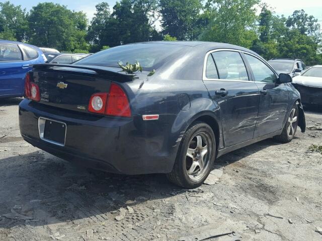1G1ZA5E05AF105151 - 2010 CHEVROLET MALIBU LS BLACK photo 4