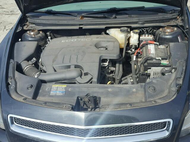 1G1ZA5E05AF105151 - 2010 CHEVROLET MALIBU LS BLACK photo 7