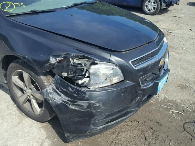 1G1ZA5E05AF105151 - 2010 CHEVROLET MALIBU LS BLACK photo 9