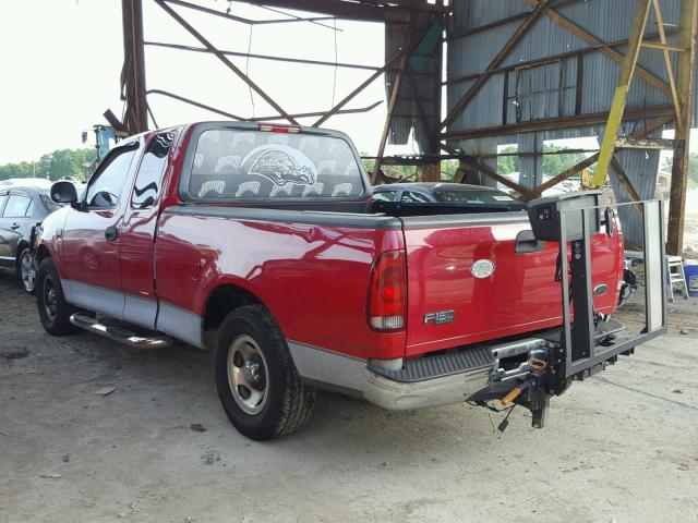 2FTRX17294CA25686 - 2004 FORD F-150 HERI RED photo 3