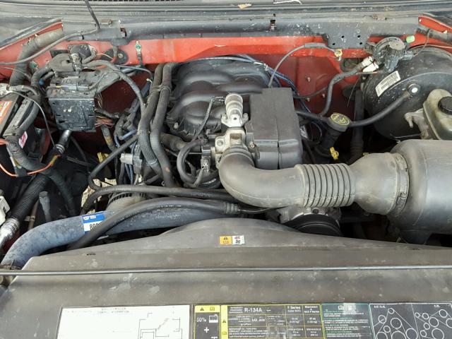 2FTRX17294CA25686 - 2004 FORD F-150 HERI RED photo 7