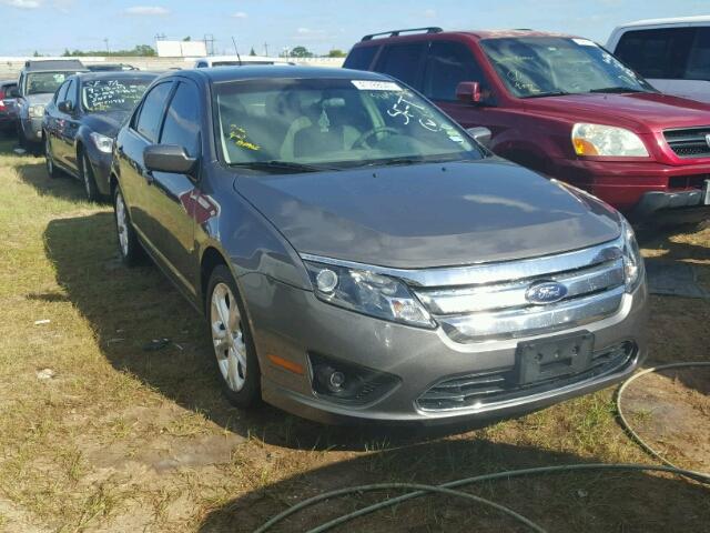 3FAHP0HA6CR376904 - 2012 FORD FUSION GRAY photo 1