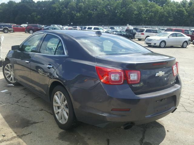 1G11H5SA8DF286692 - 2013 CHEVROLET MALIBU LTZ 灰色 照片 3