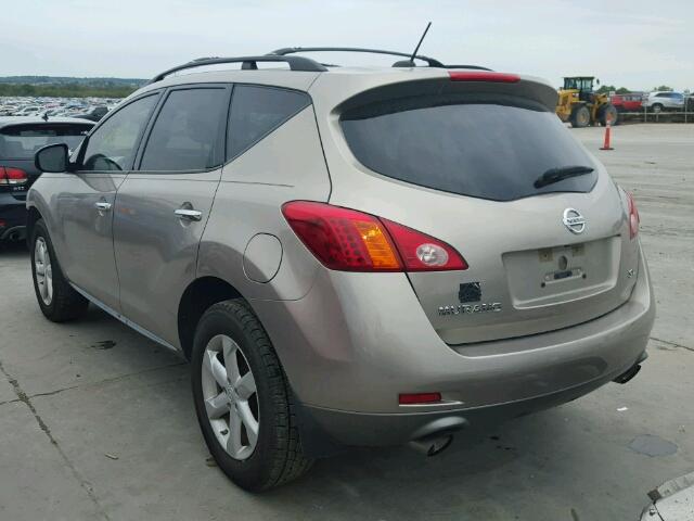 JN8AZ18U19W018660 - 2009 NISSAN MURANO S CHARCOAL photo 3