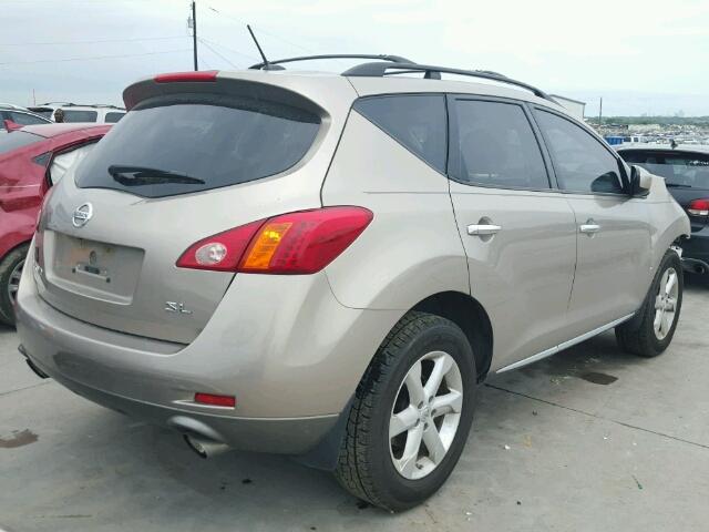 JN8AZ18U19W018660 - 2009 NISSAN MURANO S CHARCOAL photo 4