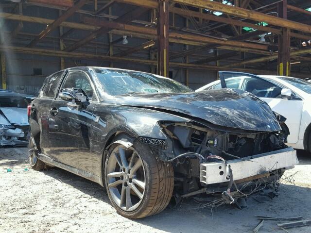 JTHBF5C27B5153836 - 2011 LEXUS IS BLACK photo 1