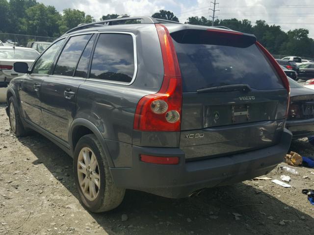 YV1CZ852251206444 - 2005 VOLVO XC90 V8 GRAY photo 3