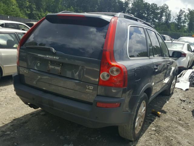 YV1CZ852251206444 - 2005 VOLVO XC90 V8 GRAY photo 4