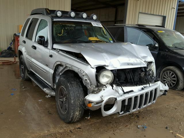 1J4GK38K83W684694 - 2003 JEEP LIBERTY RE SILVER photo 1