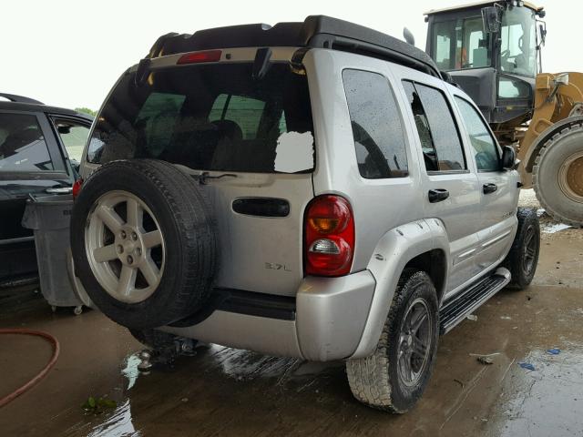 1J4GK38K83W684694 - 2003 JEEP LIBERTY RE SILVER photo 4