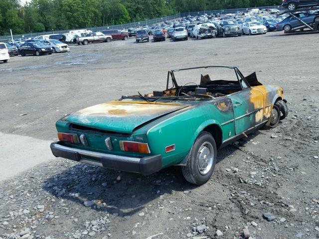 124CS10137534 - 1978 FIAT SPIDER GREEN photo 4