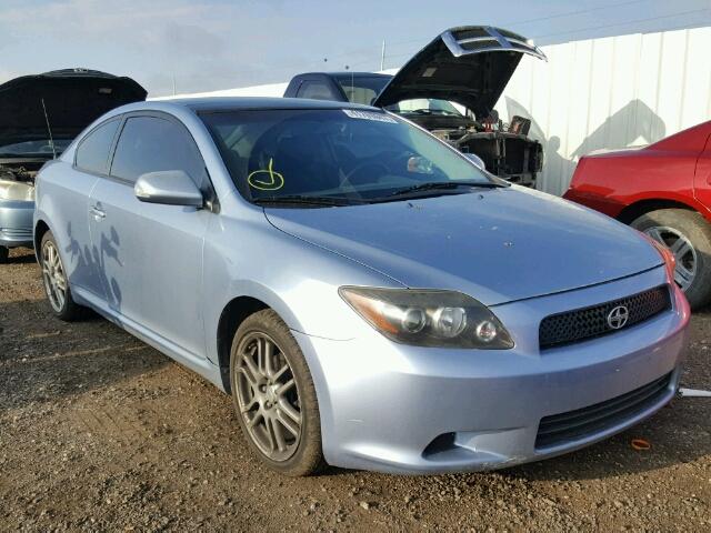 JTKDE167580267314 - 2008 TOYOTA SCION TC BLUE photo 1