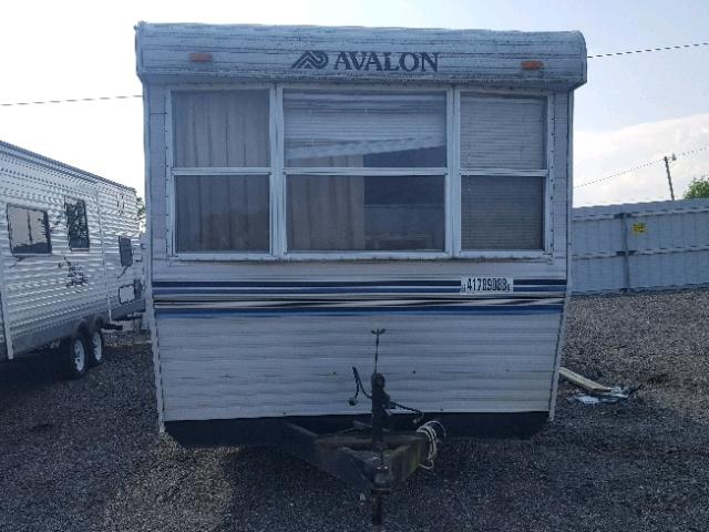 1A0R3520XN1001372 - 1992 AVAL CAMPER WHITE photo 2