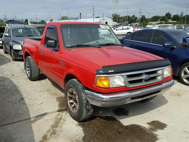 1FTCR10A9VPA38424 - 1997 FORD RANGER RED photo 1