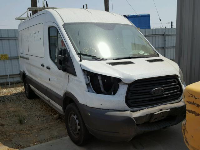 1FTSW2CM3FKA14151 - 2015 FORD TRANSIT T- WHITE photo 1