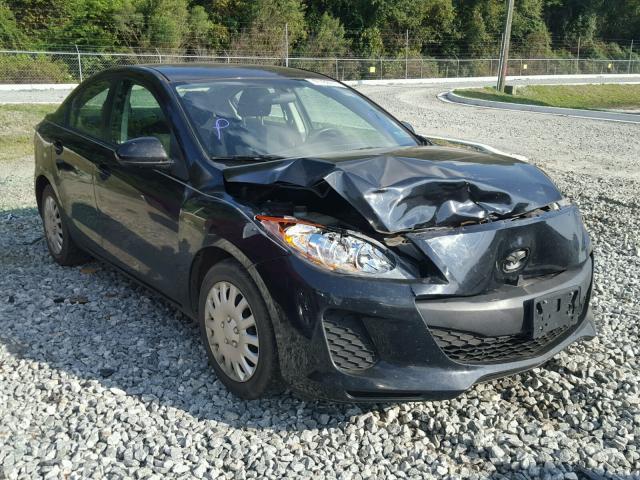 JM1BL1UG1C1590818 - 2012 MAZDA 3 I BLACK photo 1