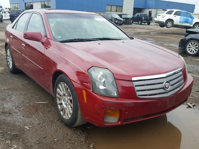 1G6DM577240115293 - 2004 CADILLAC CTS RED photo 1