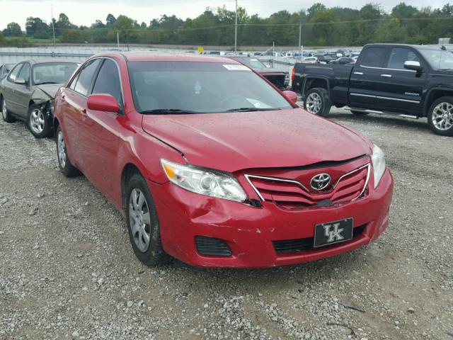 4T4BF3EK6AR024754 - 2010 TOYOTA CAMRY BASE RED photo 1