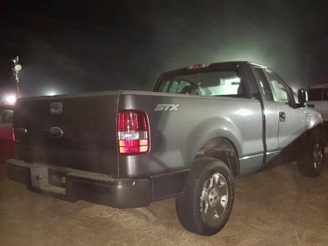 1FTRF12W27KA94264 - 2007 FORD F150 SILVER photo 4