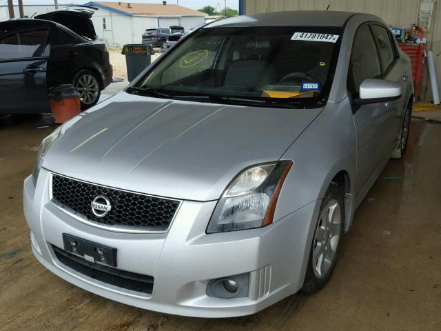 3N1AB6AP8CL745943 - 2012 NISSAN SENTRA 2.0 SILVER photo 2