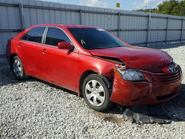 4T1BE46K09U289148 - 2009 TOYOTA CAMRY BASE RED photo 1