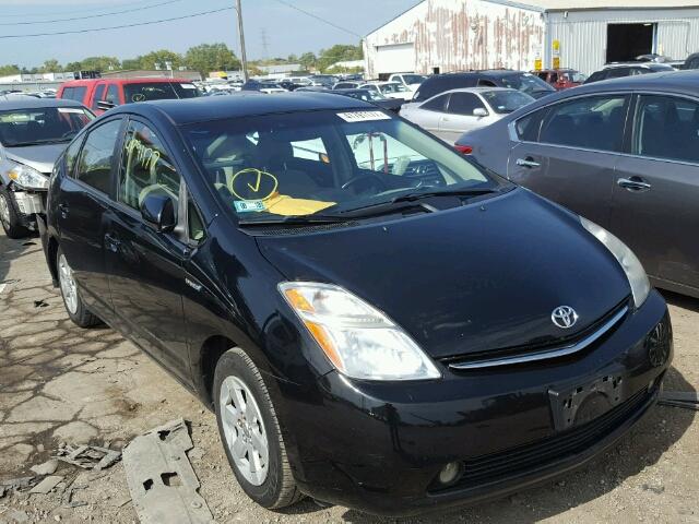 JTDKB20U383443724 - 2008 TOYOTA PRIUS BLACK photo 1