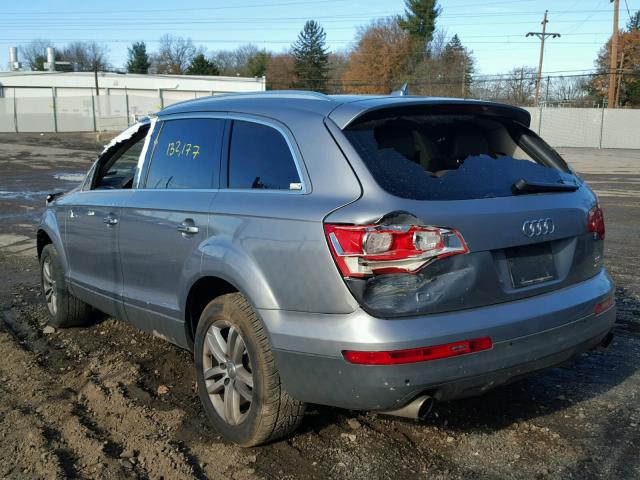 WA1BY74L38D047634 - 2008 AUDI Q7 3.6 QUA GRAY photo 3