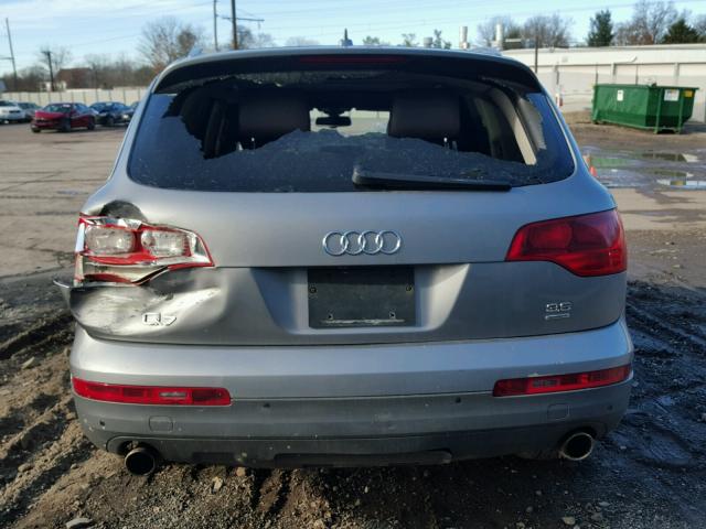 WA1BY74L38D047634 - 2008 AUDI Q7 3.6 QUA GRAY photo 9