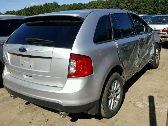 2FMDK3GC4DBC33313 - 2013 FORD EDGE SILVER photo 3