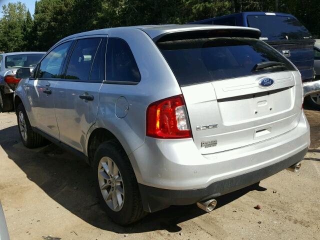 2FMDK3GC4DBC33313 - 2013 FORD EDGE SILVER photo 4