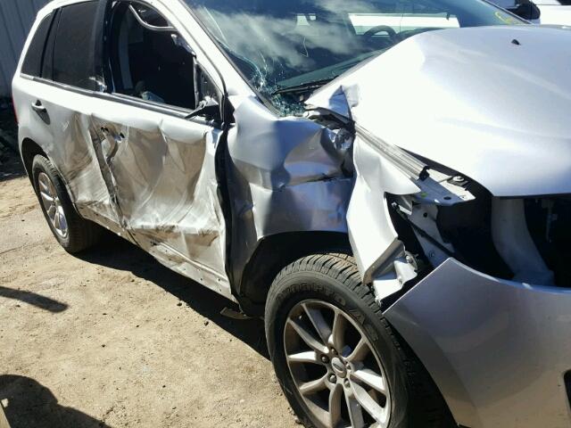 2FMDK3GC4DBC33313 - 2013 FORD EDGE Gümüş fotoğraf 9