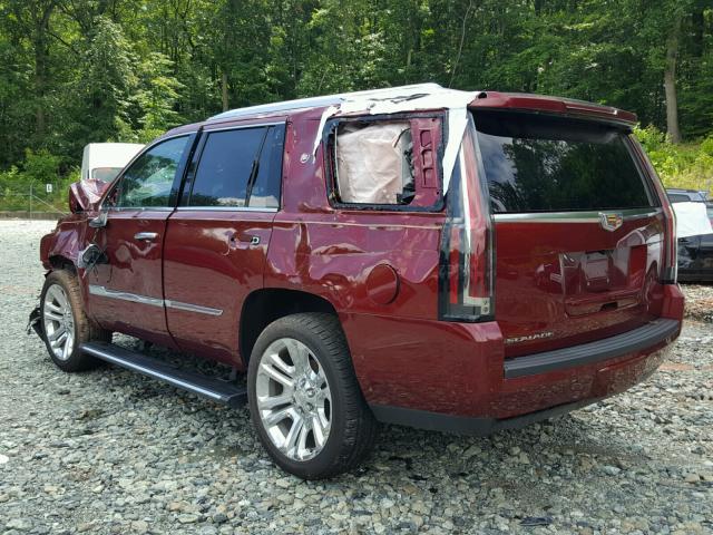 1GYS4CKJ5HR248749 - 2017 CADILLAC ESCALADE P RED photo 3