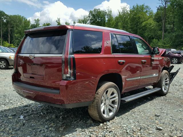 1GYS4CKJ5HR248749 - 2017 CADILLAC ESCALADE P RED photo 4