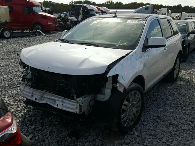 2FMDK3KC0ABA72929 - 2010 FORD EDGE CREAM photo 2