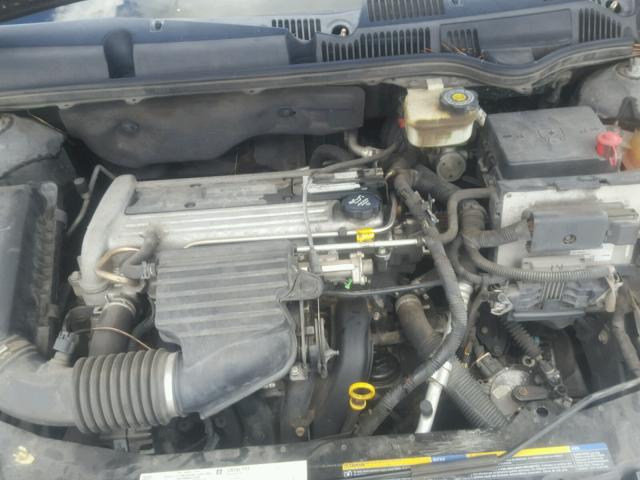 1G8AJ52F14Z168371 - 2004 SATURN ION LEVEL GRAY photo 7